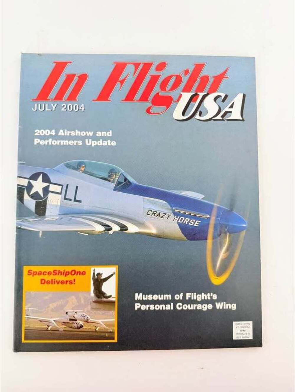 In Flight USA Magazine - July 2004
